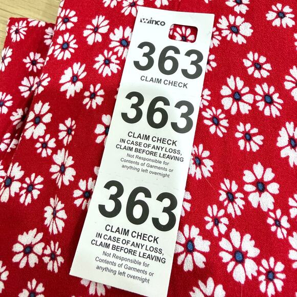 REFORMATION Baldwin Mini Dress Tagged Size 4 Fits 0-2 Red Daisy Floral Print - Picture 10 of 11